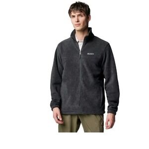 Columbia Steens Mountain 2.0 Men's Full Zip Fleece Jacket, 2XL/2TG, Grey, NWT